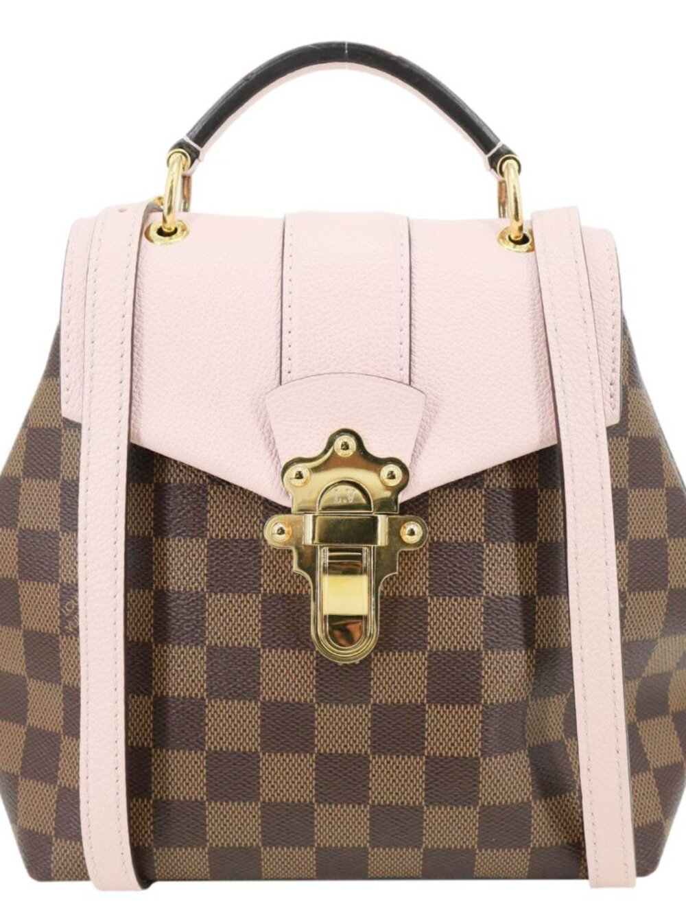 Louis Vuitton Clapton Damier Ebene Backpack Bag Pink - Picture 1 of 15